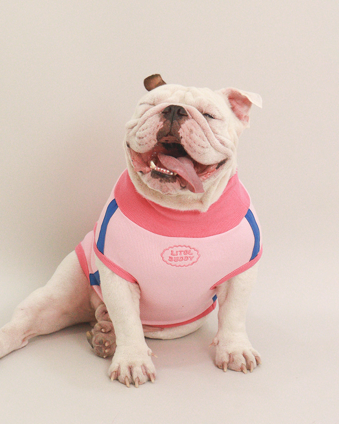 LITOL TANK TEE - BUBBLE GUM